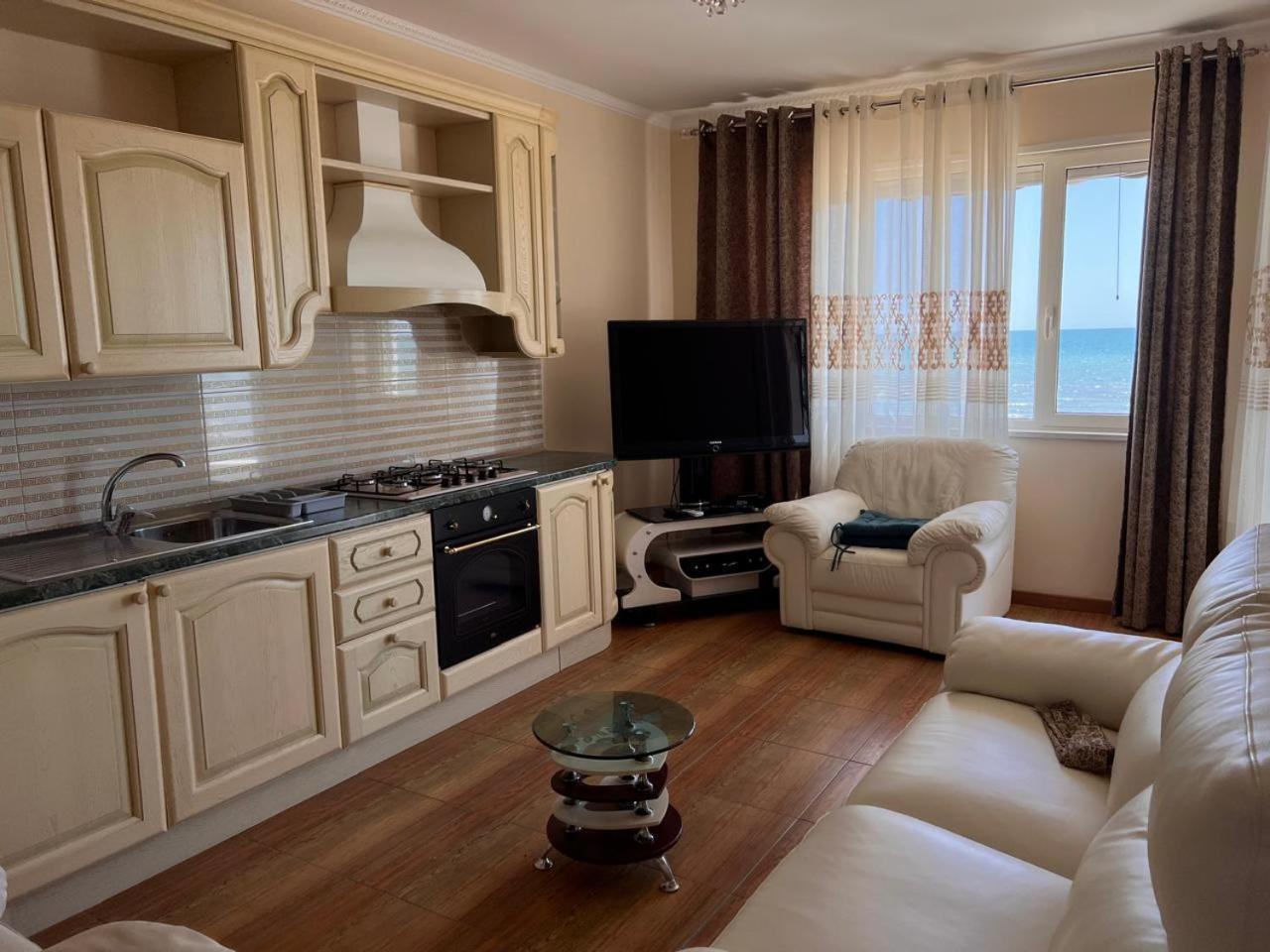 Sea View-Apartment On The Beach - Durrs2 Durres Ngoại thất bức ảnh