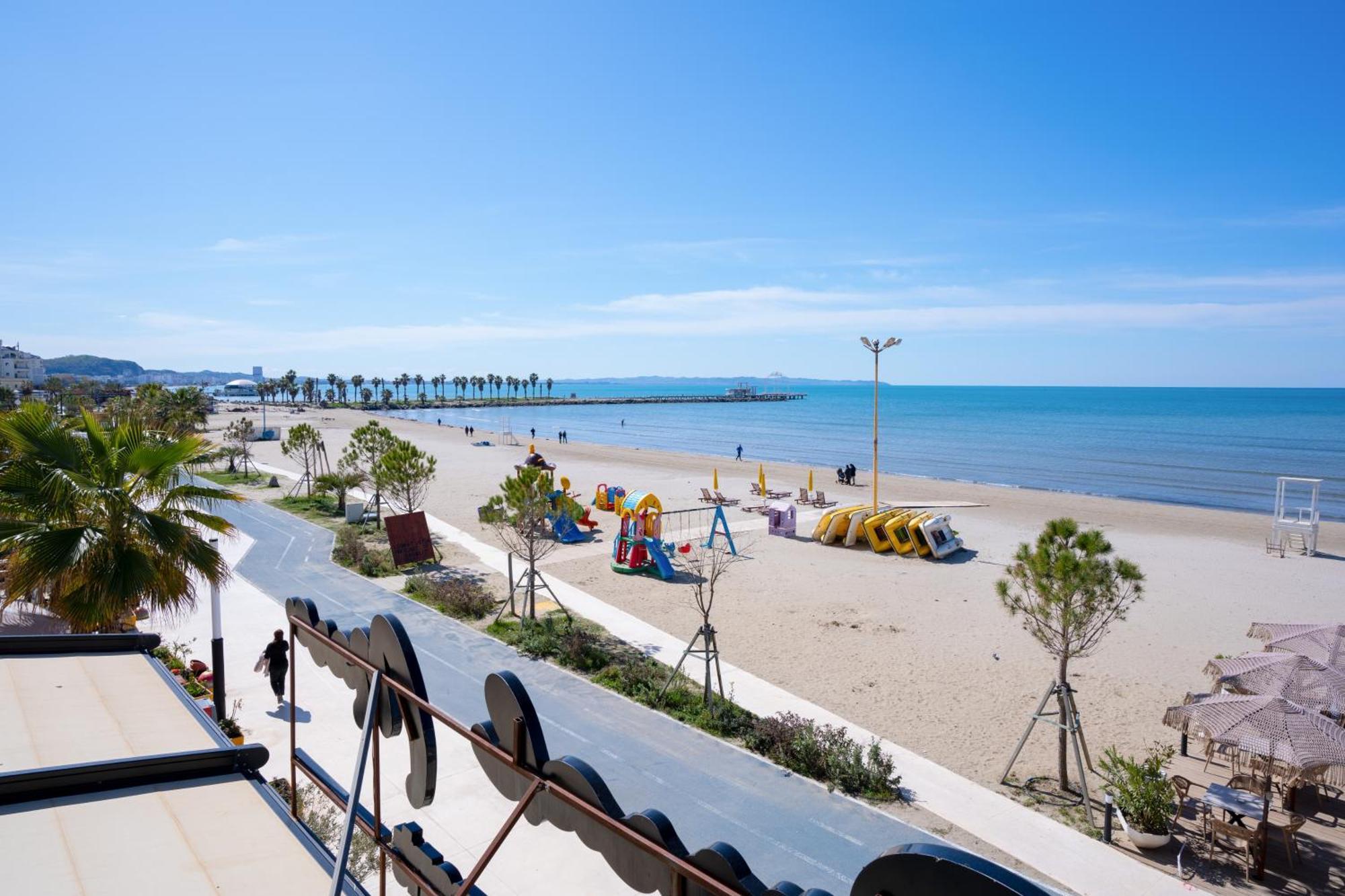 Sea View-Apartment On The Beach - Durrs2 Durres Ngoại thất bức ảnh