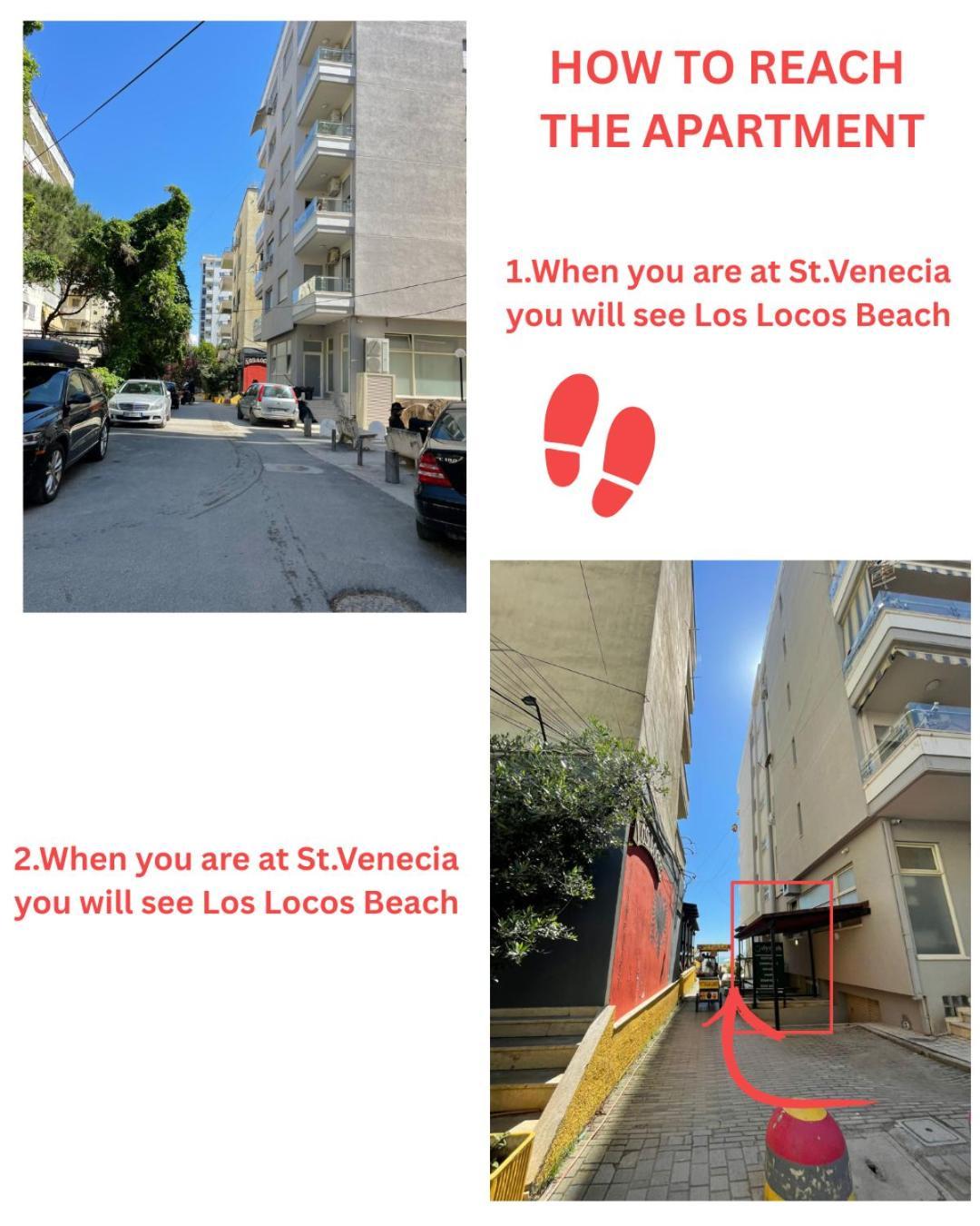 Sea View-Apartment On The Beach - Durrs2 Durres Ngoại thất bức ảnh